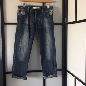 Abercrombie Girls Destroyed Jeans